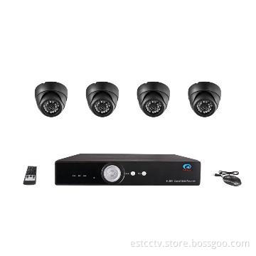 H.264 4CH HD CCTV DVR Kit with One-step surveillance